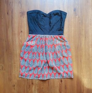 Bustier Mini Dress with Pockets!